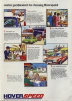 The Hoverspeed 1982 brochure, including timetables - Six good reasons to choose Hoverspeed